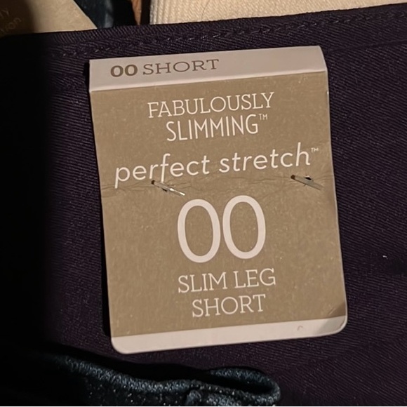 Chico's Women's Pants in Deep Purple NWT size 00 short - Picture 14 of 14